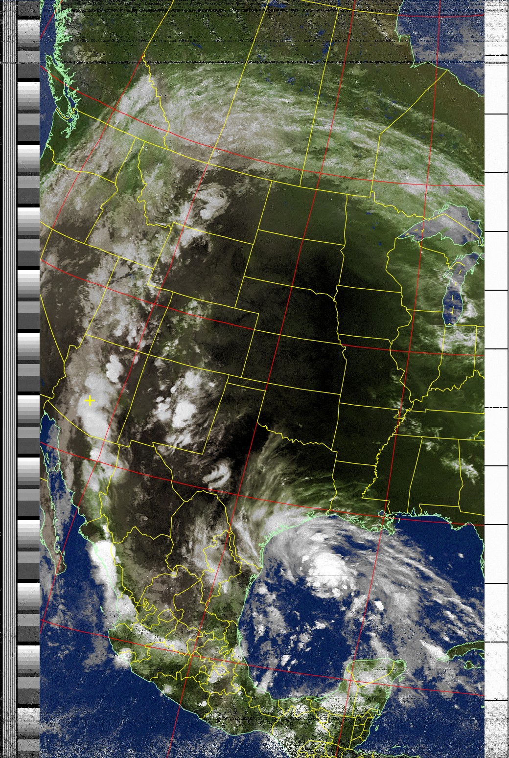 Weather Satellite Images For Mesa, USA